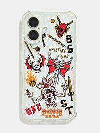 Stranger Things x Skinnydip Sticker Shock iPhone Case Phone Cases Skinnydip London