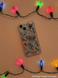 Stranger Things x Skinnydip Sticker Shock iPhone Case Phone Cases Skinnydip London