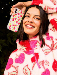 Strawberry Blossom Shock iPhone Case Phone Cases Skinnydip London