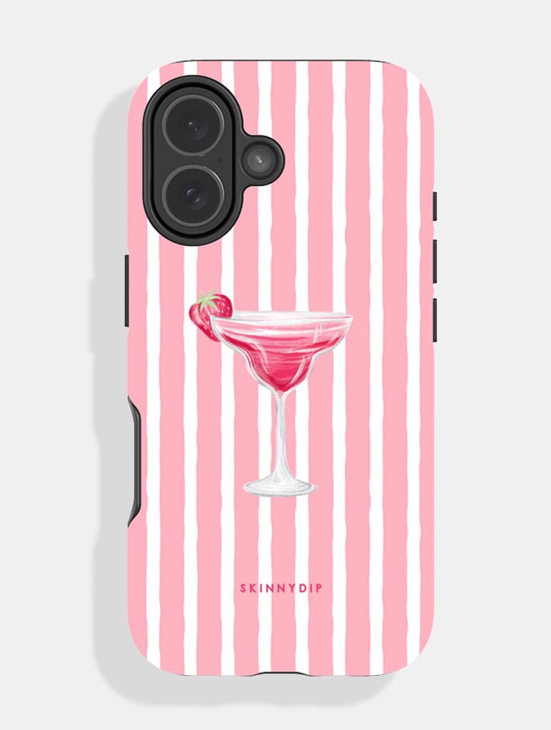 Strawberry Daiquiri Stripe Ultra Protective iPhone Case Phone Cases Skinnydip London