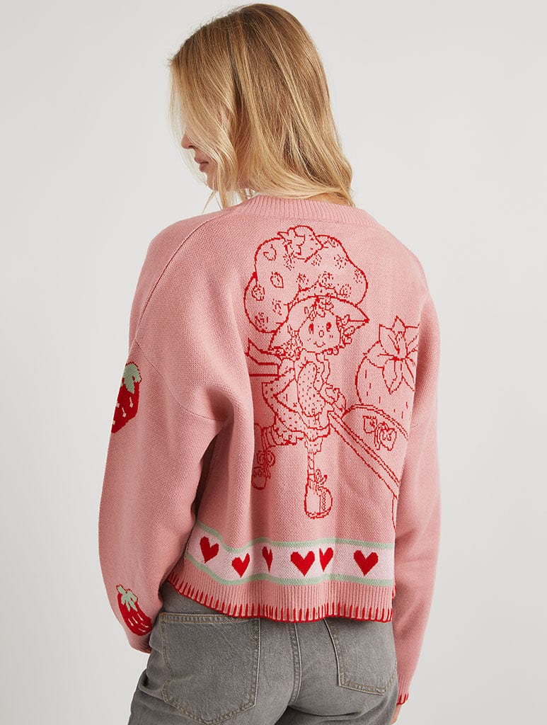 Strawberry Shortcake x Skinnydip 3D Knitted Cardigan Jumpers & Cardigans Skinnydip London