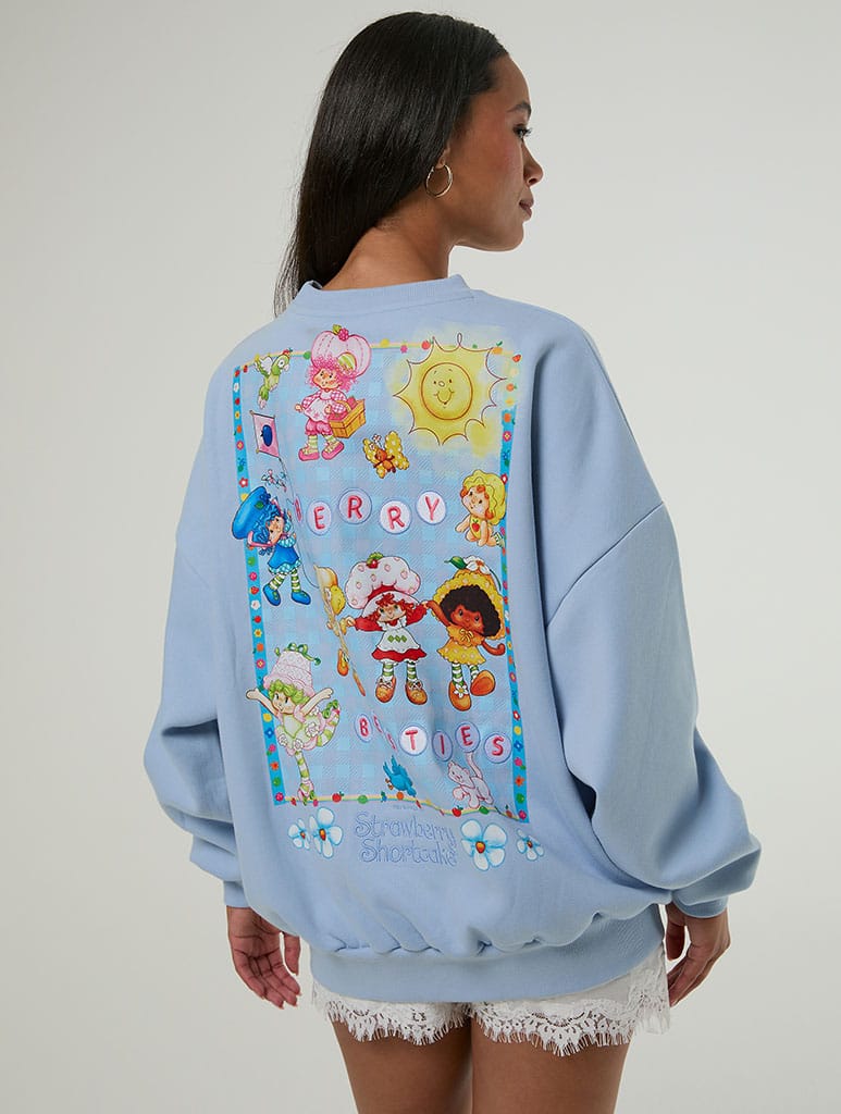 Strawberry Shortcake x Skinnydip Berry Besties Sweatshirt Hoodies & Sweatshirts Skinnydip London
