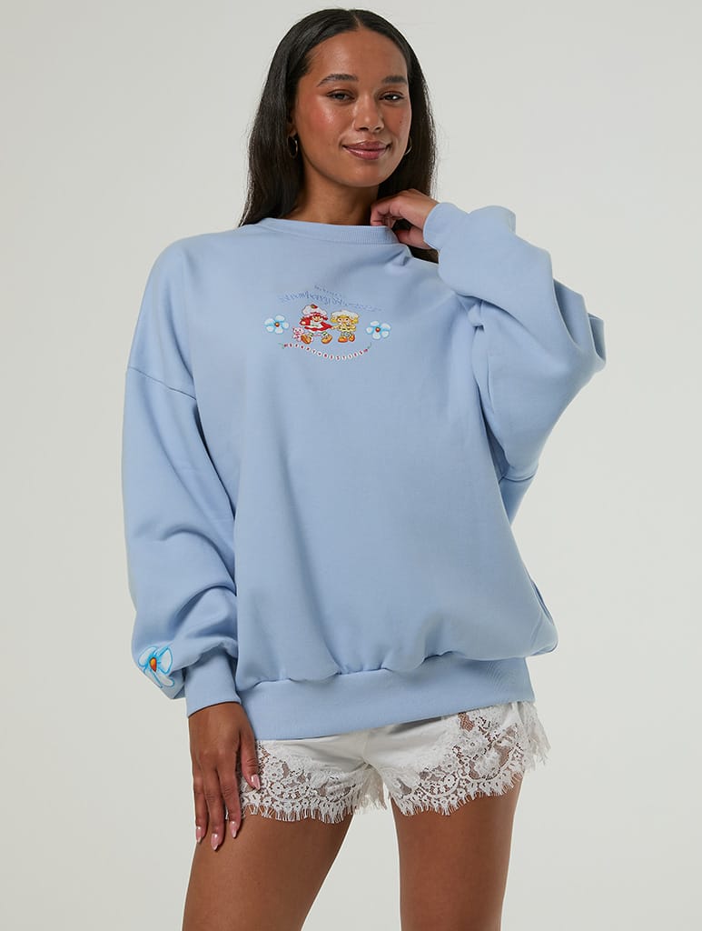 Strawberry Shortcake x Skinnydip Berry Besties Sweatshirt Hoodies & Sweatshirts Skinnydip London