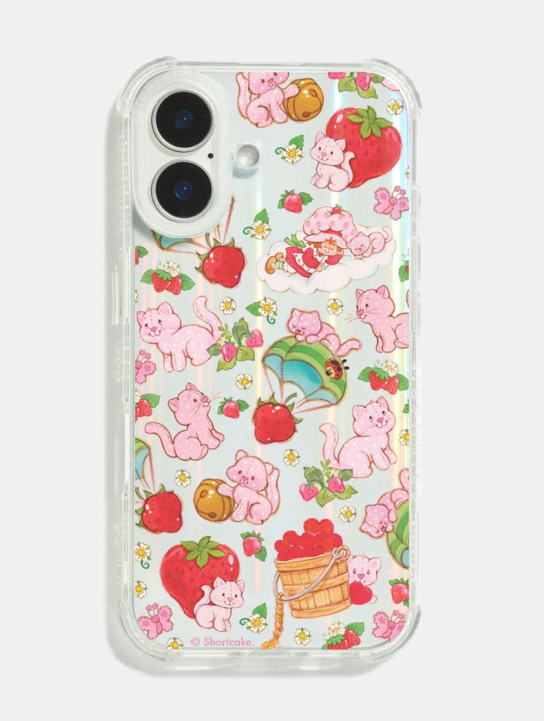 Strawberry Shortcake x Skinnydip Custard Cat Shock iPhone Case Phone Cases Skinnydip London