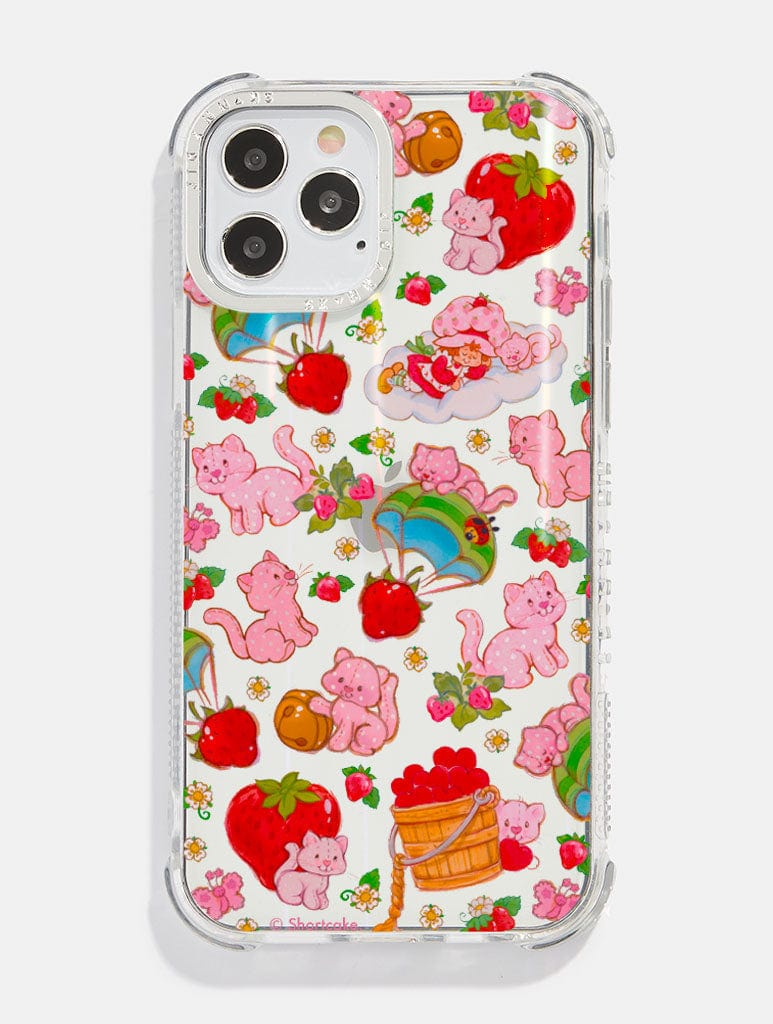 Strawberry Shortcake x Skinnydip Custard Cat Shock iPhone Case Phone Cases Skinnydip London