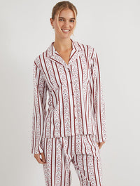 Stripe Bow Pyjama Set Lingerie & Nightwear Skinnydip London