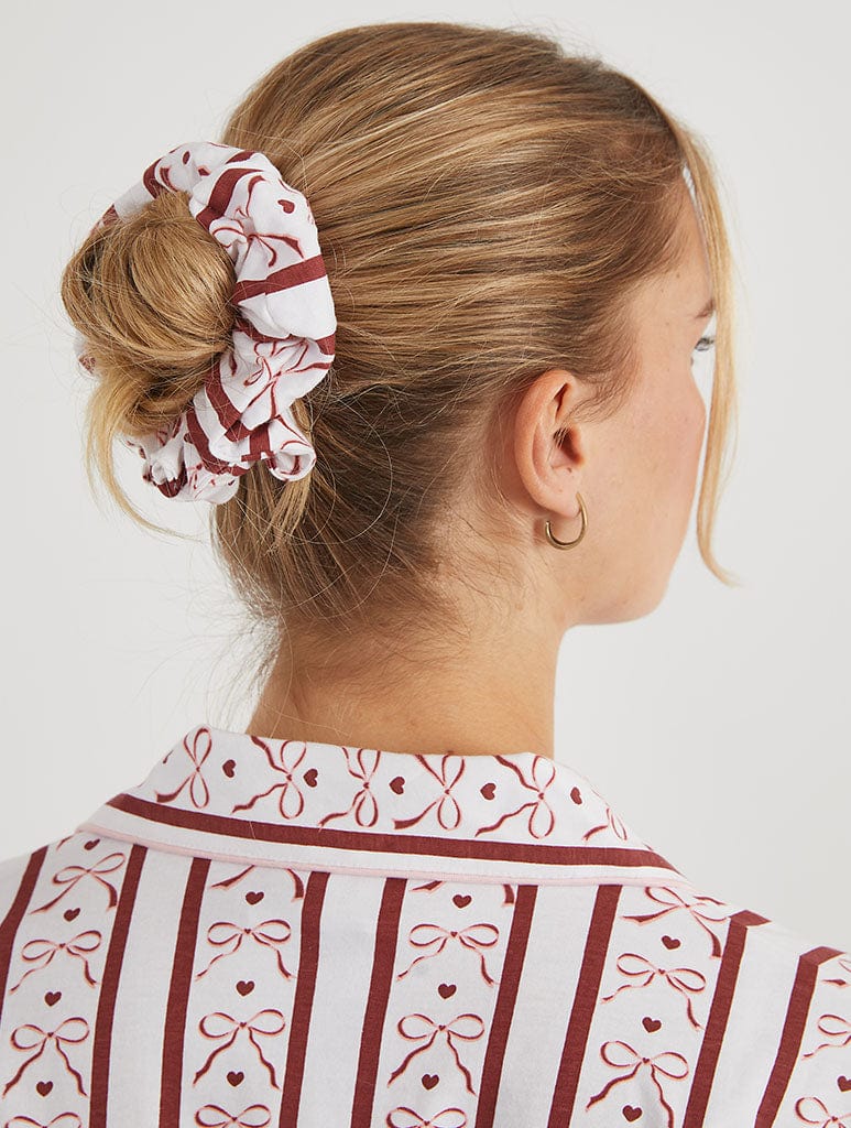 Stripe Bow Pyjama Set Lingerie & Nightwear Skinnydip London