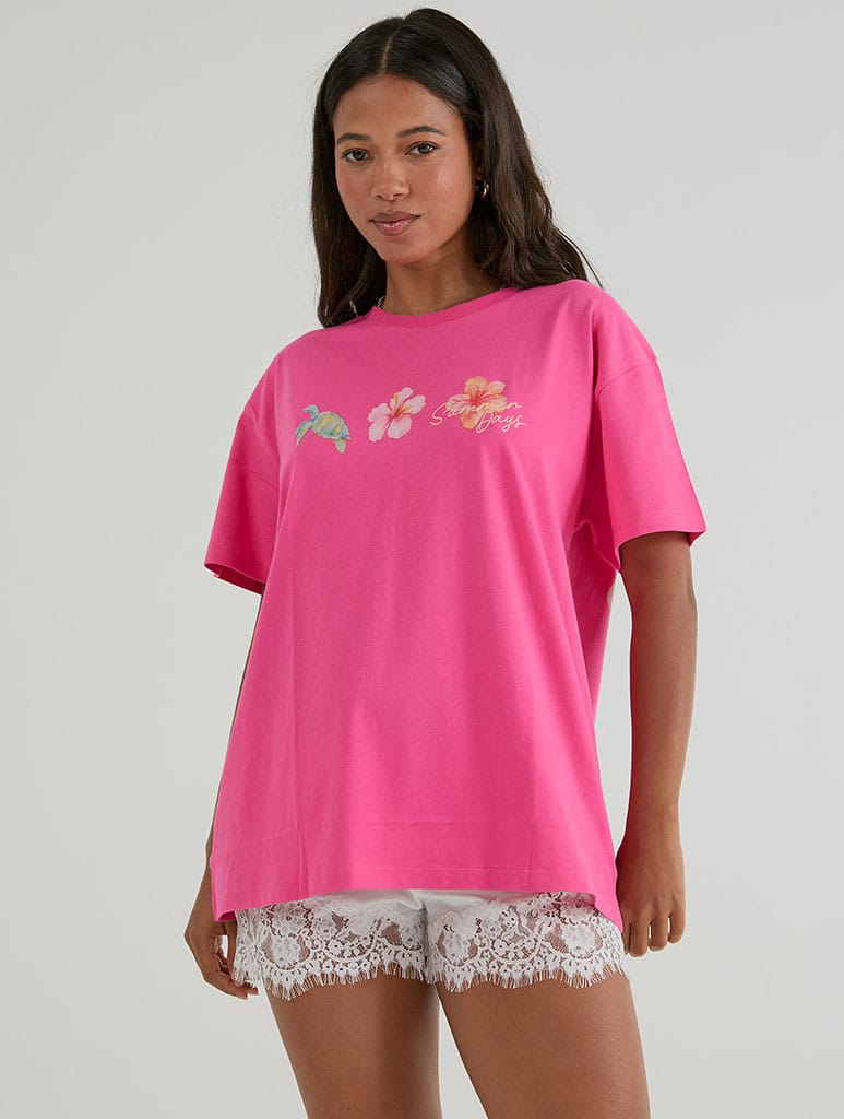 Summer Days T-Shirt Tops & T-Shirts Skinnydip London