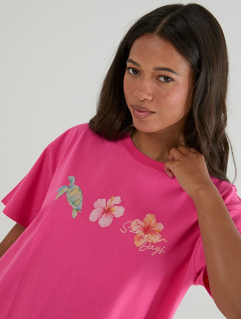 Summer Days T-Shirt Tops & T-Shirts Skinnydip London