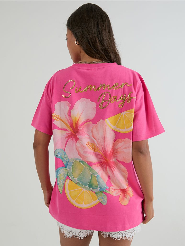 Summer Days T-Shirt Tops & T-Shirts Skinnydip London
