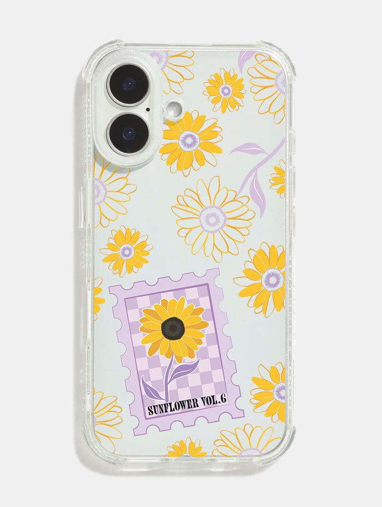Sunflower Shock iPhone Case Phone Cases Skinnydip London