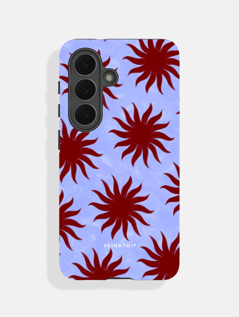 Sunshine Swirls Blue And Brown Ultra Protective Samsung Case Phone Cases Skinnydip London