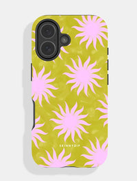 Sunshine Swirls Green And Pink Ultra Protective iPhone Case Phone Cases Skinnydip London