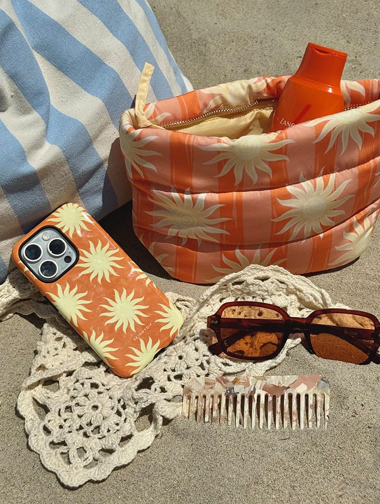 Sunshine Swirls Orange and Yellow Ultra Protective iPhone Case Phone Cases Skinnydip London