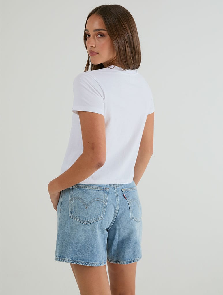 Sweet Cherry Pie Baby T-Shirt In White Tops & T-Shirts Skinnydip London