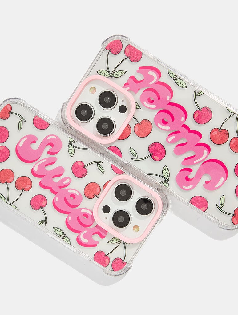 Sweet Cherry Shock iPhone Case Phone Cases Skinnydip London