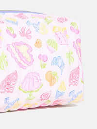 Sweet Treat Quilted Makeup Bag Makeup Bags & Wash Bags Skinnydip London