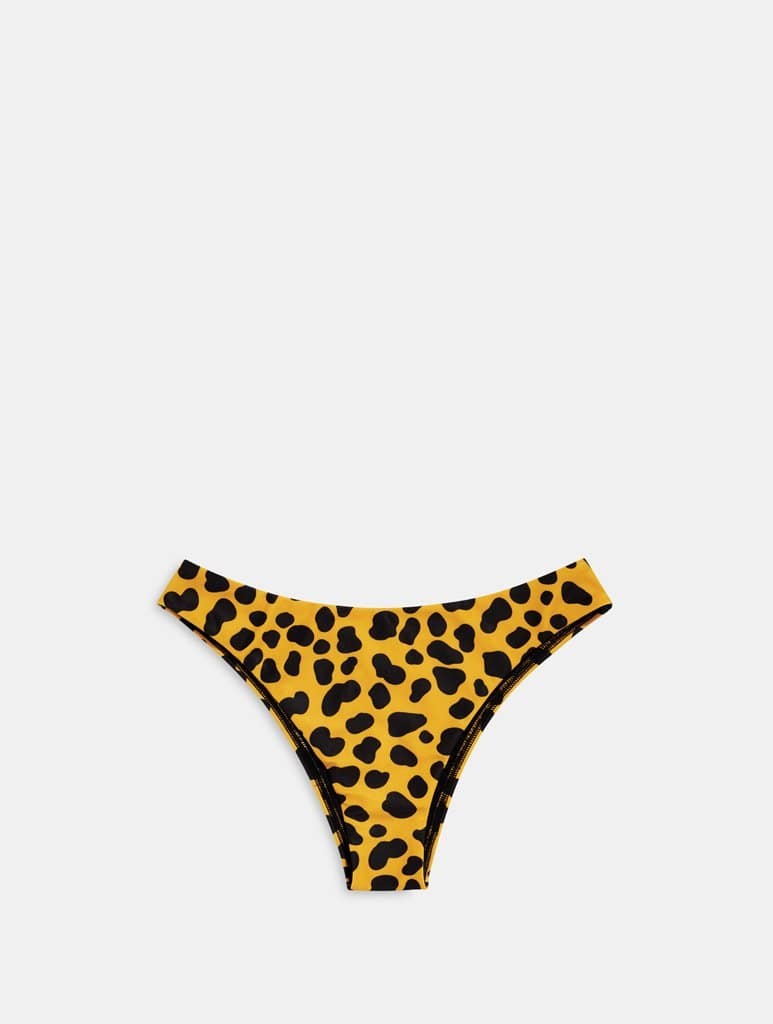 Sydney Leopard Bikini Bottoms Swimsuits Swim Society