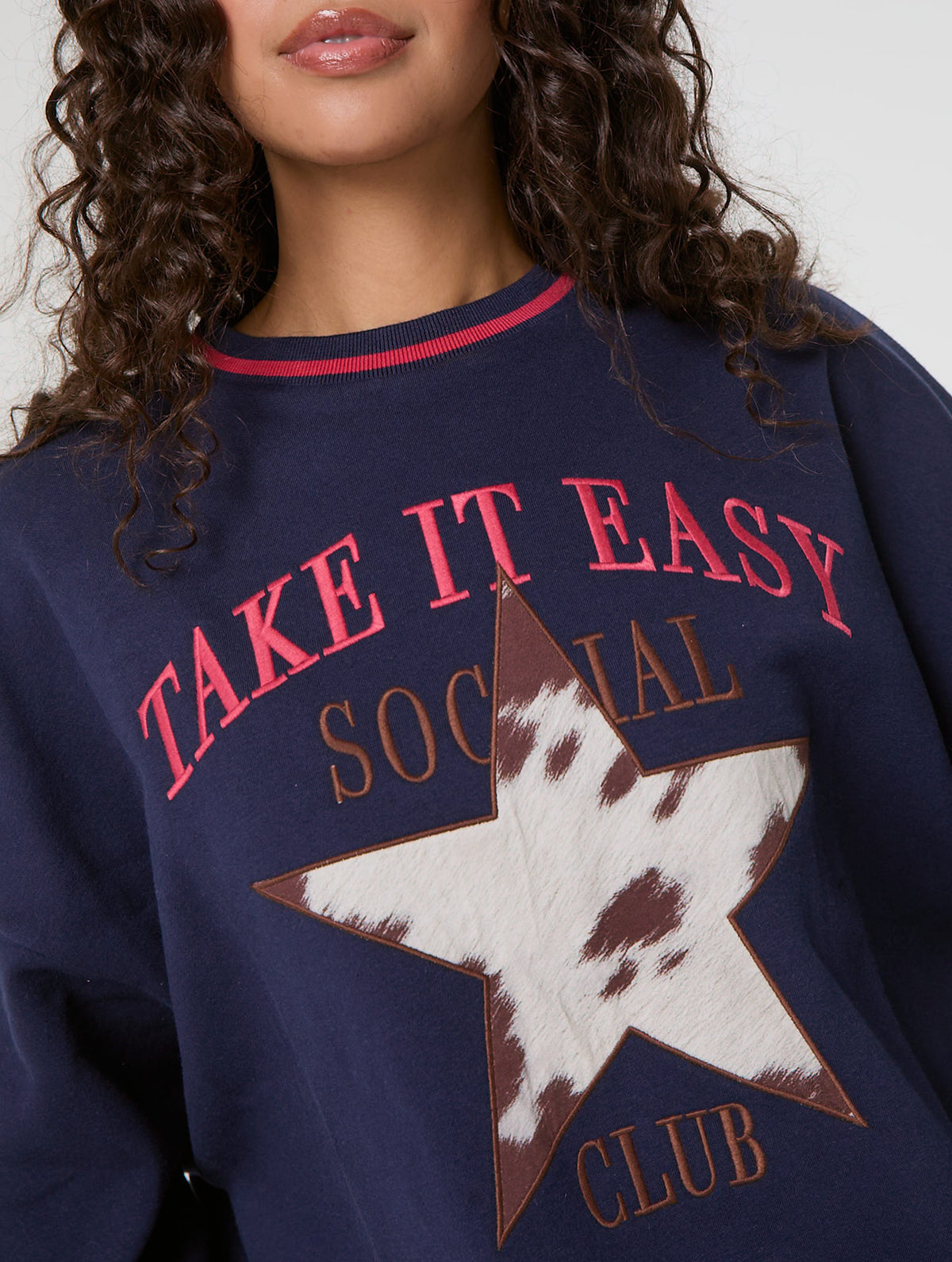 Take It Easy Star Sweatshirt Hoodies & Sweatshirts Skinnydip London
