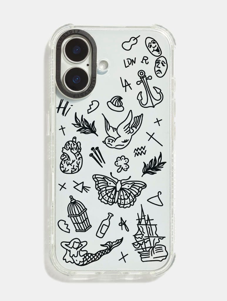 Tattoos Shock iPhone Case Phone Cases Skinnydip London