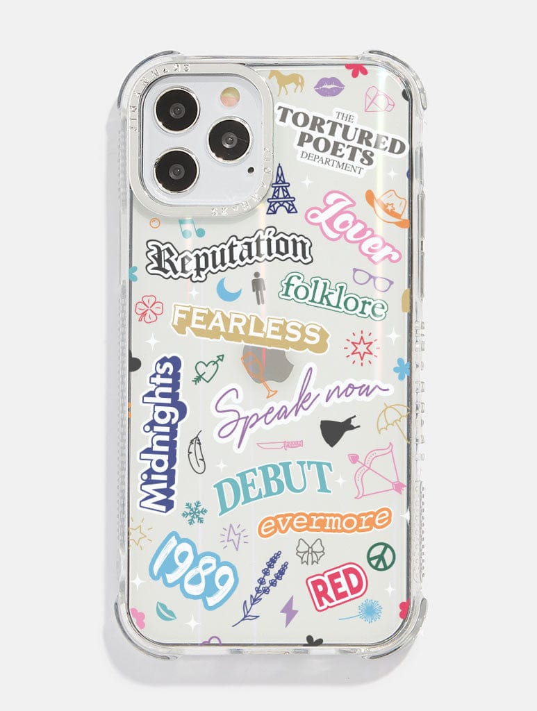 Taylor Albums Shock iPhone Case Phone Cases Skinnydip London