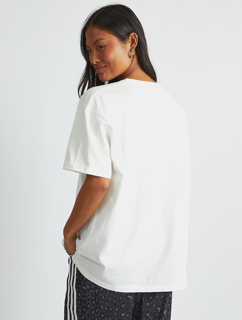 Team Jeremiah T-Shirt In White Tops & T-Shirts Skinnydip London