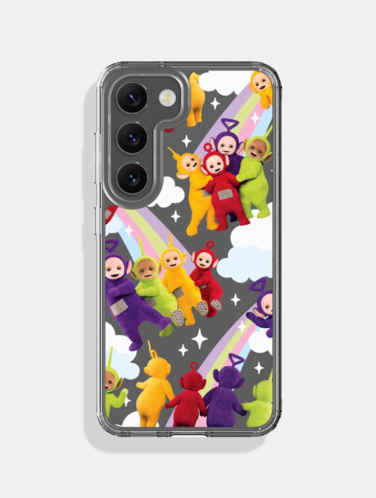 Teletubbies x Skinnydip Rainbow Clouds Android Case Phone Cases Skinnydip London