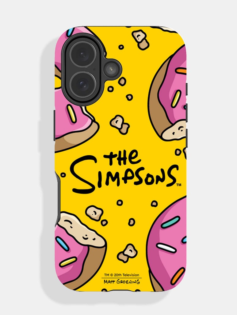 The Simpsons Donuts Ultra Protective iPhone Case Phone Cases Skinnydip London
