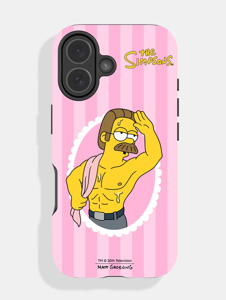 The Simpsons Flanders Frame Ultra Protective iPhone Case Phone Cases Skinnydip London
