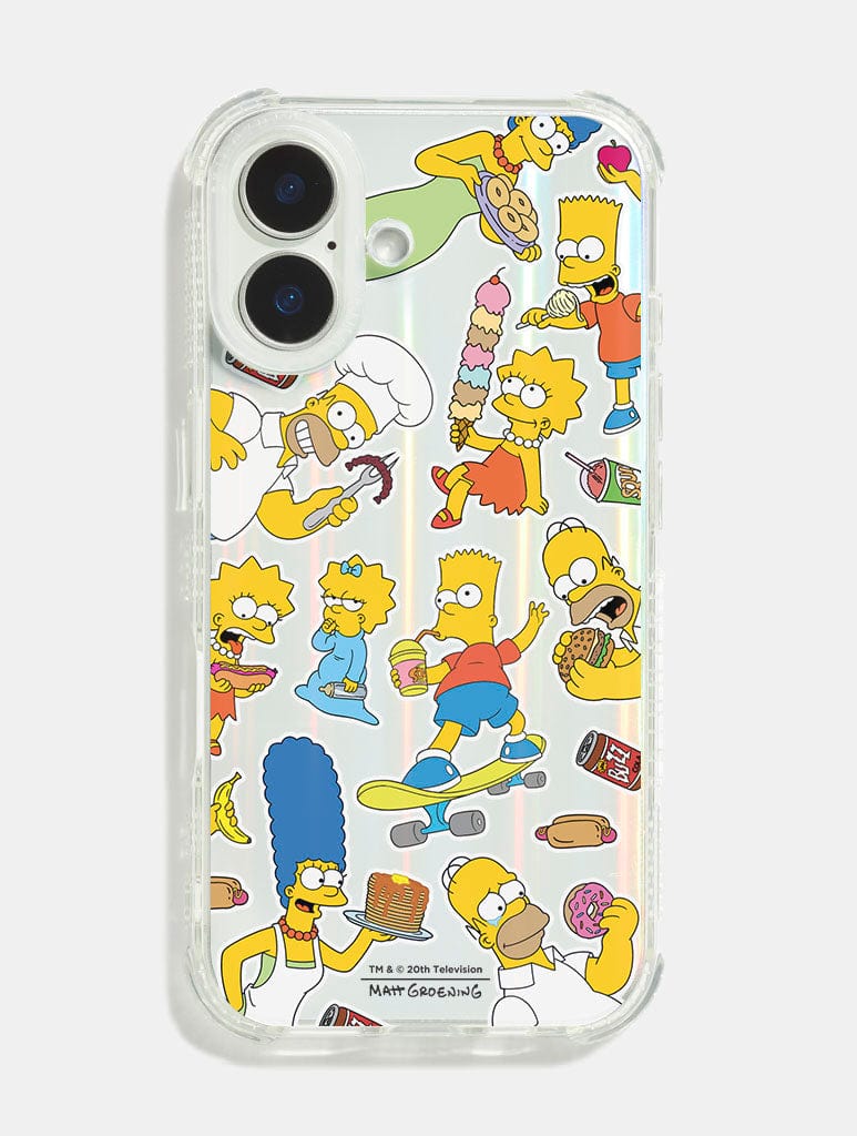 The Simpsons Foodie Shock iPhone Case Phone Cases Skinnydip London