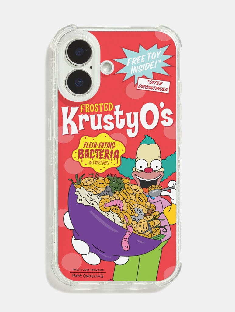 The Simpsons Krusty O's Shock iPhone Case Phone Cases Skinnydip London