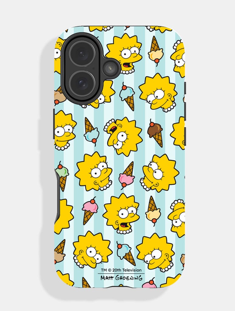 The Simpsons Lisa Ice Cream Ultra Protective iPhone Case Phone Cases Skinnydip London