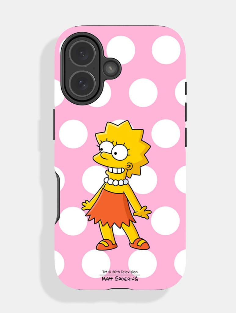 The Simpsons Lisa Polka Dot Ultra Protective iPhone Case Phone Cases Skinnydip London