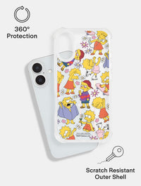 The Simpsons Lisa Shock iPhone Case Phone Cases Skinnydip London