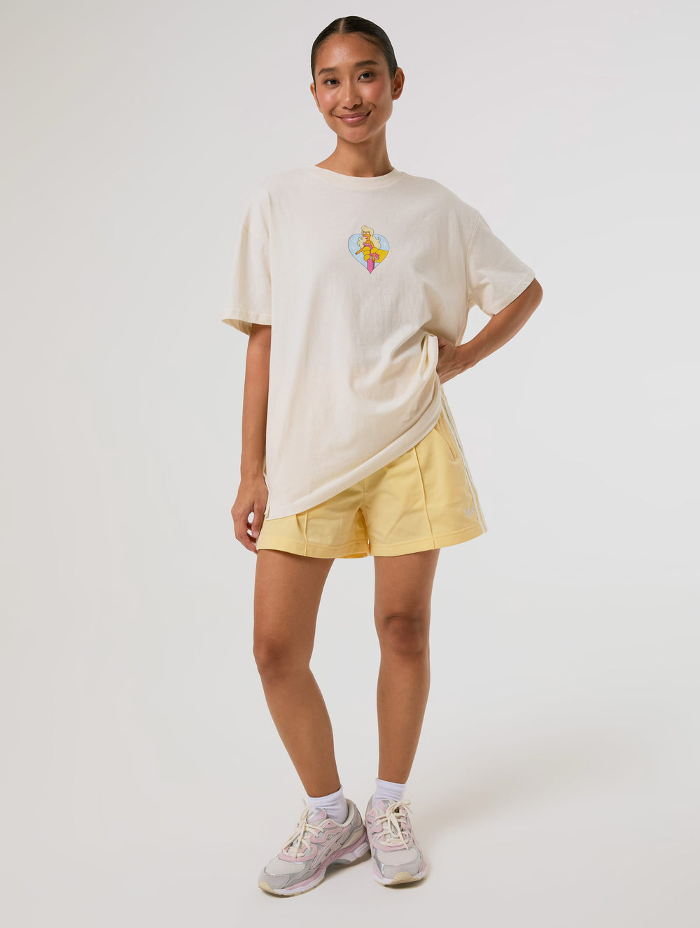 The Simpsons Malibu Stacey T-Shirt In White Tops & T-Shirts Skinnydip London