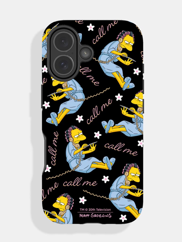 The Simpsons Moe Call Me Ultra Protective iPhone Case Phone Cases Skinnydip London
