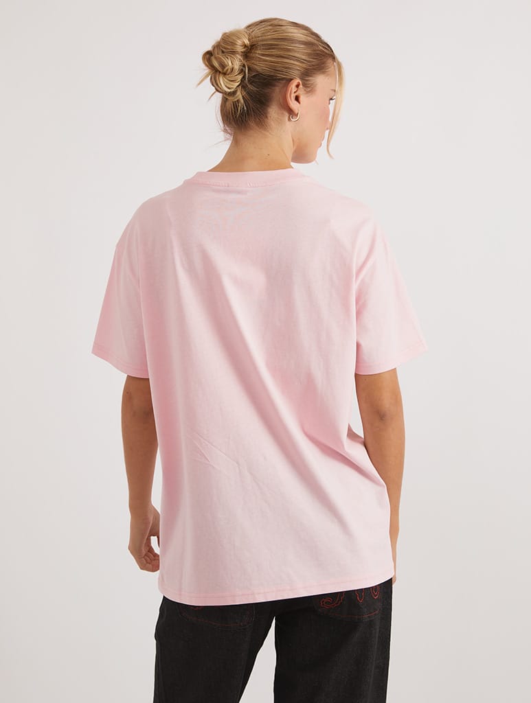 The Simpsons Moe T-Shirt In Pink Tops & T-Shirts Skinnydip London