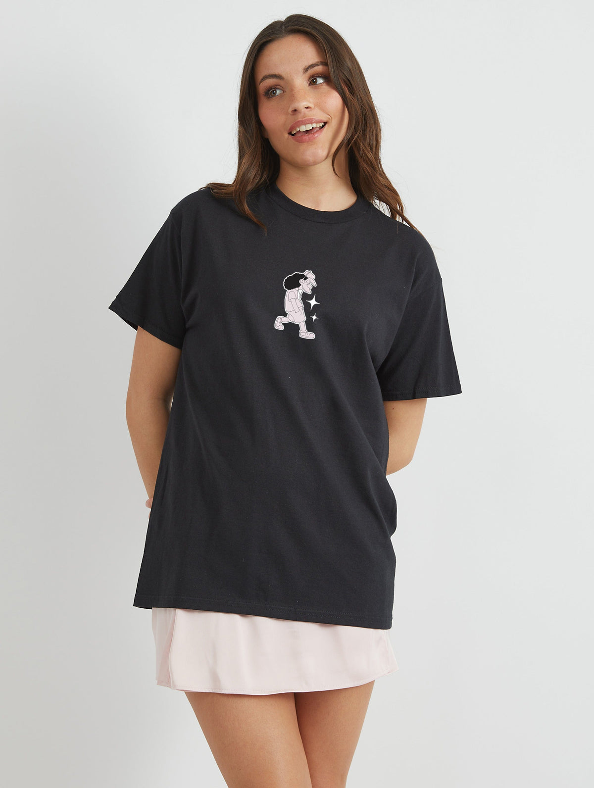 The Simpsons Otto Mann T-Shirt In Black Tops & T-Shirts Skinnydip London