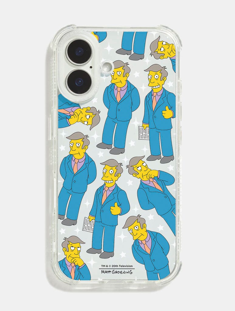 The Simpsons Principal Skinner Shock iPhone Case Phone Cases Skinnydip London