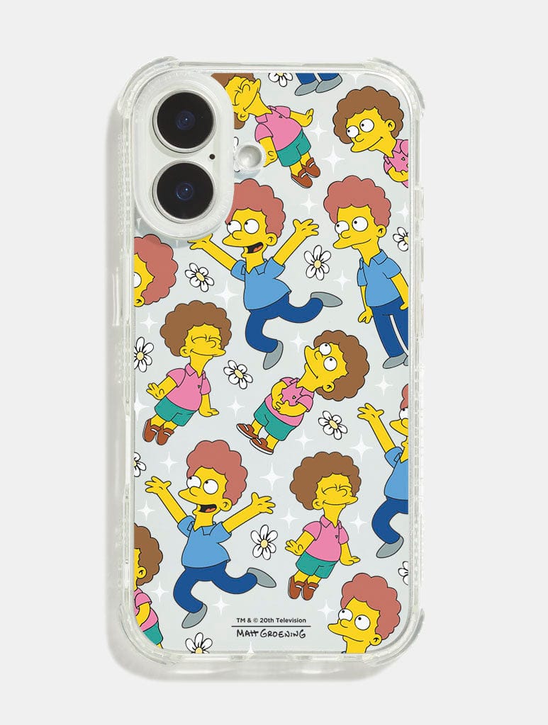 The Simpsons Rod & Todd Shock iPhone Case Phone Cases Skinnydip London