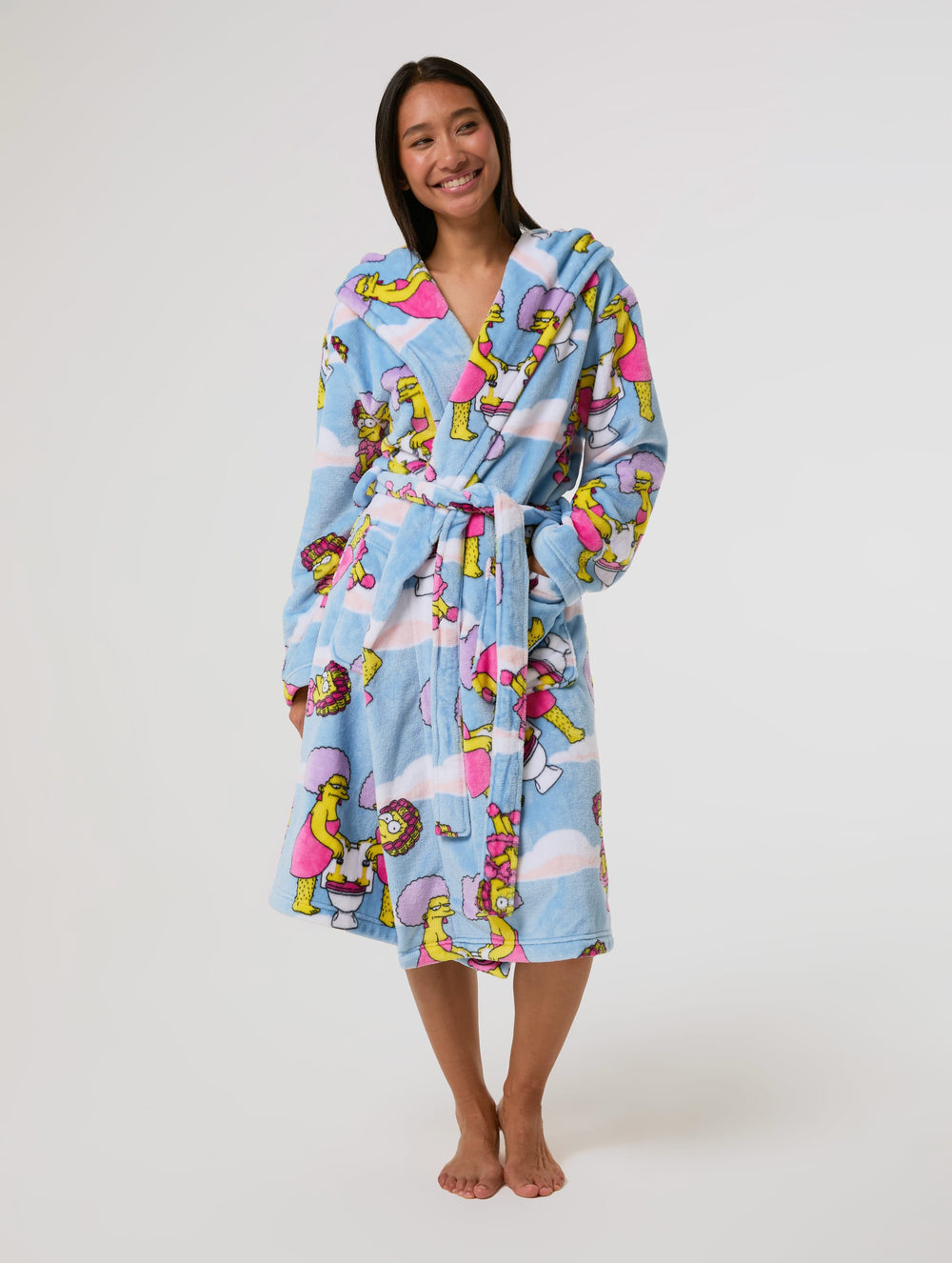 The Simpsons x Skinnydip Cloud Dressing Gown Lingerie & Nightwear Skinnydip London
