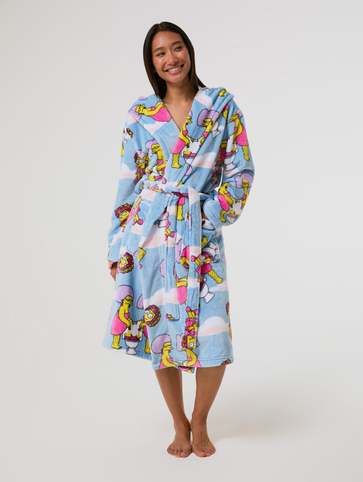 The Simpsons x Skinnydip Cloud Dressing Gown Lingerie & Nightwear Skinnydip London