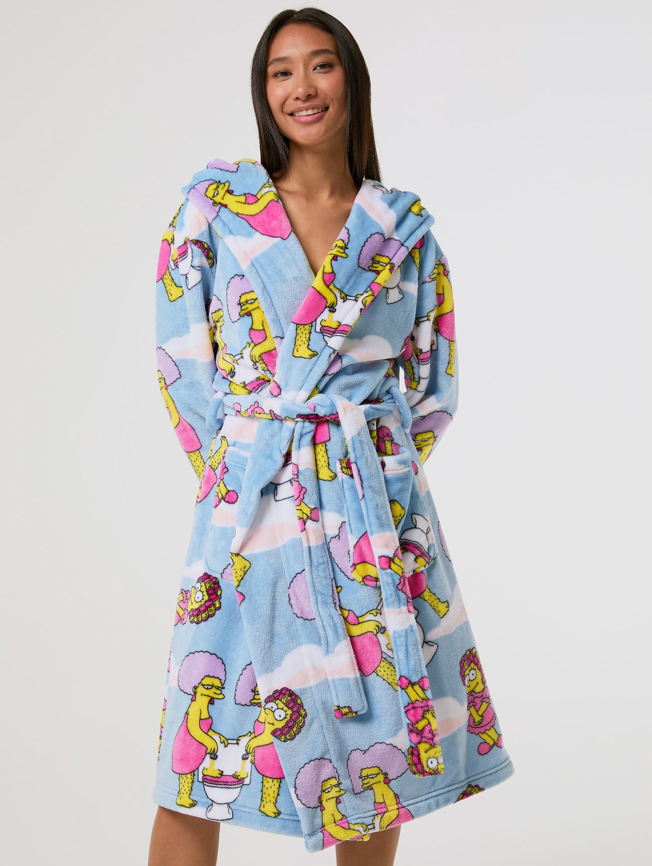 The Simpsons x Skinnydip Cloud Dressing Gown Lingerie & Nightwear Skinnydip London
