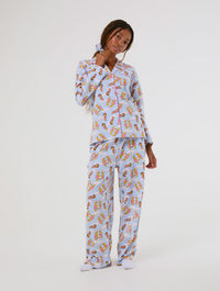 The Simpsons x Skinnydip Cloud Pyjama Set with Scrunchie Lingerie & Nightwear Skinnydip London
