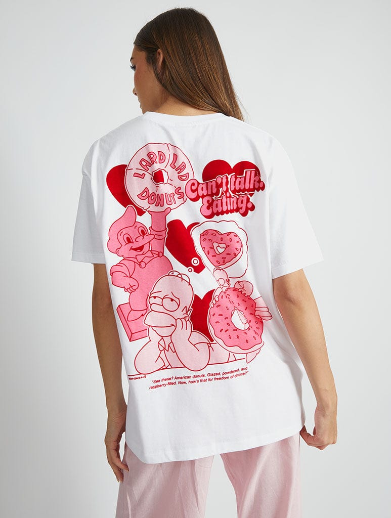 The Simpsons x Skinnydip Homer Donuts T-Shirt Tops & T-Shirts Skinnydip London