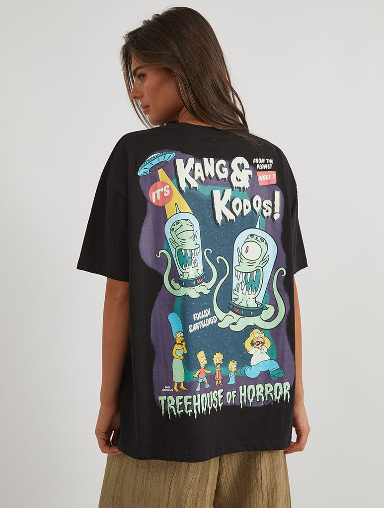 The Simpsons x Skinnydip Kang & Kodos Treehouse Of Horror T-Shirt Tops & T-Shirts Skinnydip London