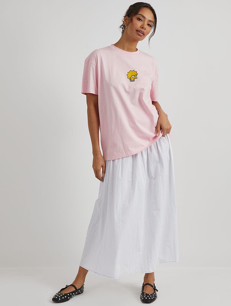 The Simpsons x Skinnydip Lisa Not in The Mood T-Shirt Tops & T-Shirts Skinnydip London