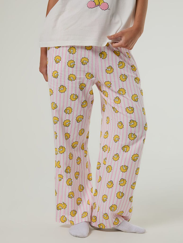 The Simpsons x Skinnydip Lisa Pyjama with Eye Mask Lingerie & Nightwear Skinnydip London