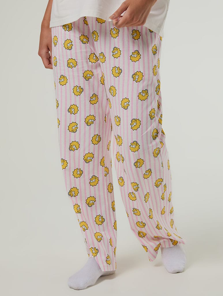 The Simpsons x Skinnydip Lisa Pyjama with Eye Mask Lingerie & Nightwear Skinnydip London
