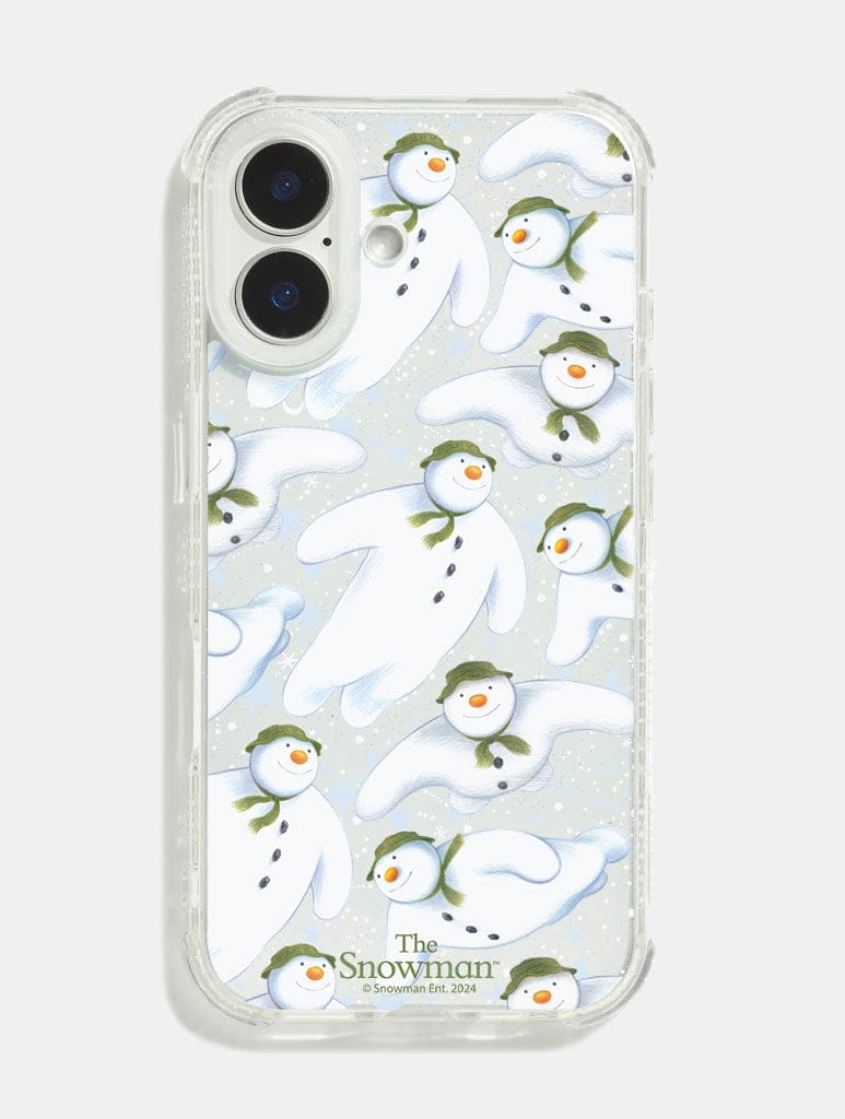 The Snowman Flying Shock iPhone Case Phone Cases Skinnydip London